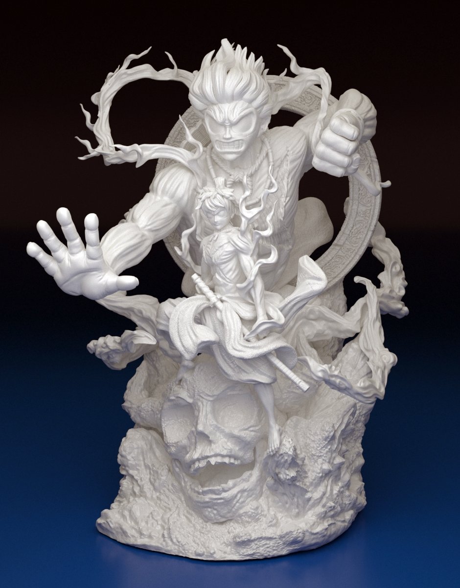 Luffy Gear Fifth Figurine 3D model